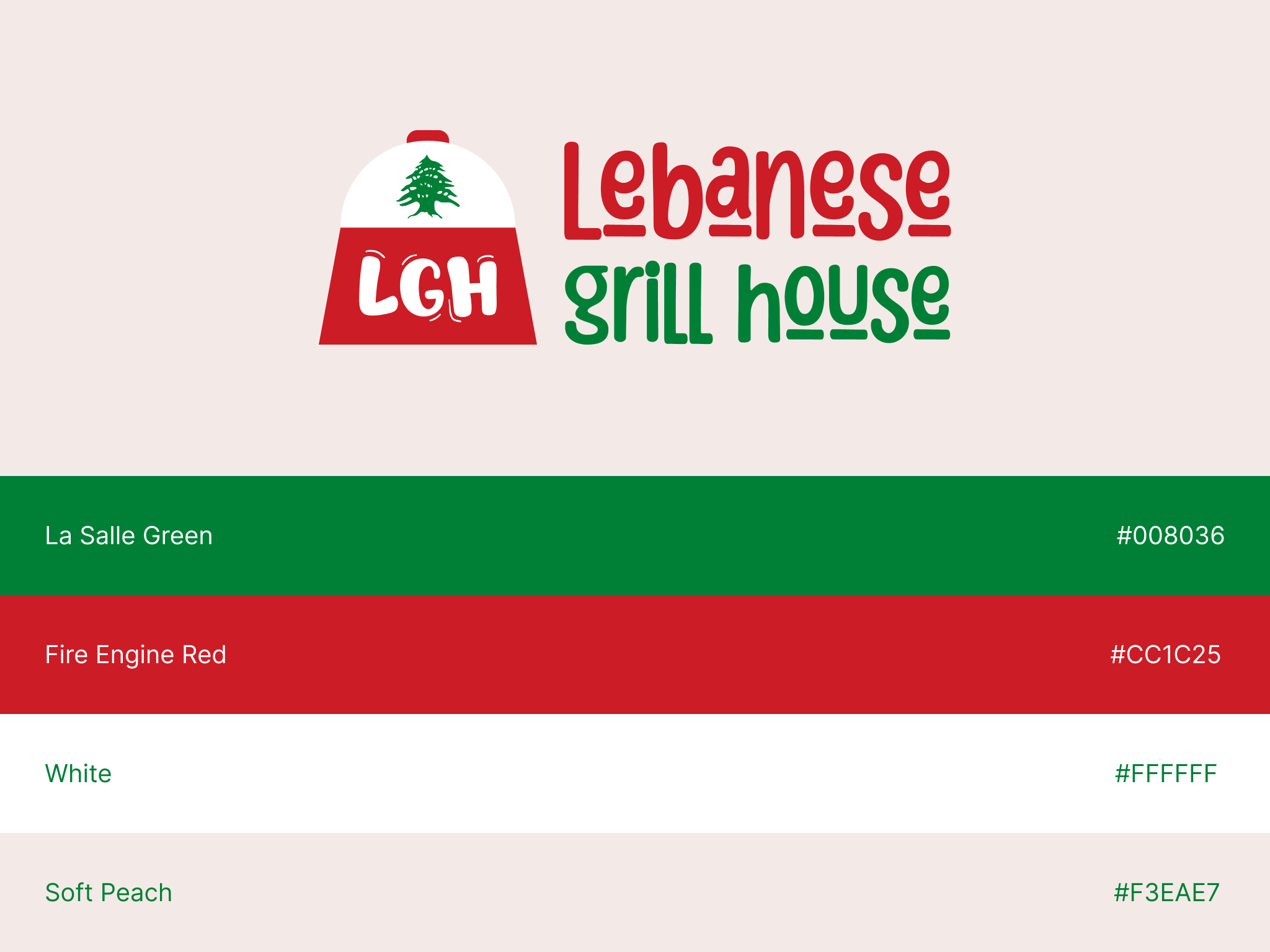 Menu design